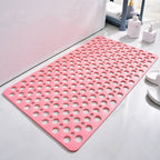 Non-Slip & Antibacterial Shower Mat – Anti-Slip Bathtub & Shower Mat, 3 Sizes, 6 Colors – GripGuard Pink