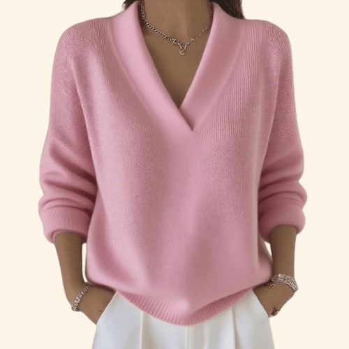 Bersh | Women's Sweater | Relaxed Fit & Timeless Pink