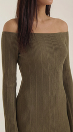 Quinlan Maxi Off-Shoulder Bodycon Dress 2