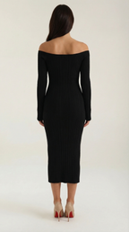 Quinlan Maxi Off-Shoulder Bodycon Dress 8