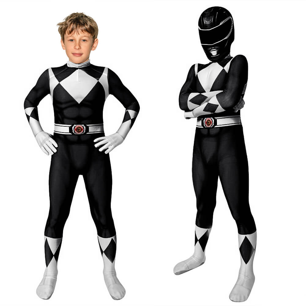 Ranger Costume Jumpsuit for Kids Superhero Cosplay Designs 2