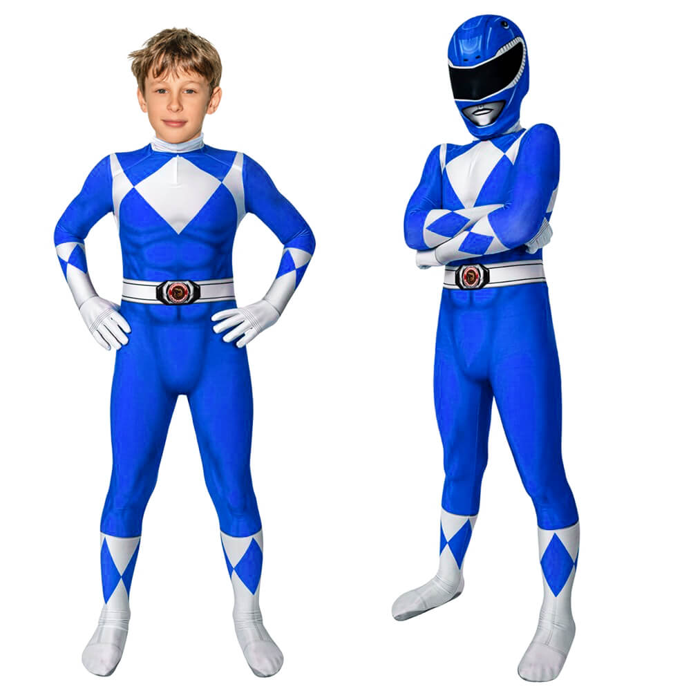 Ranger Costume Jumpsuit for Kids Superhero Cosplay Designs 3