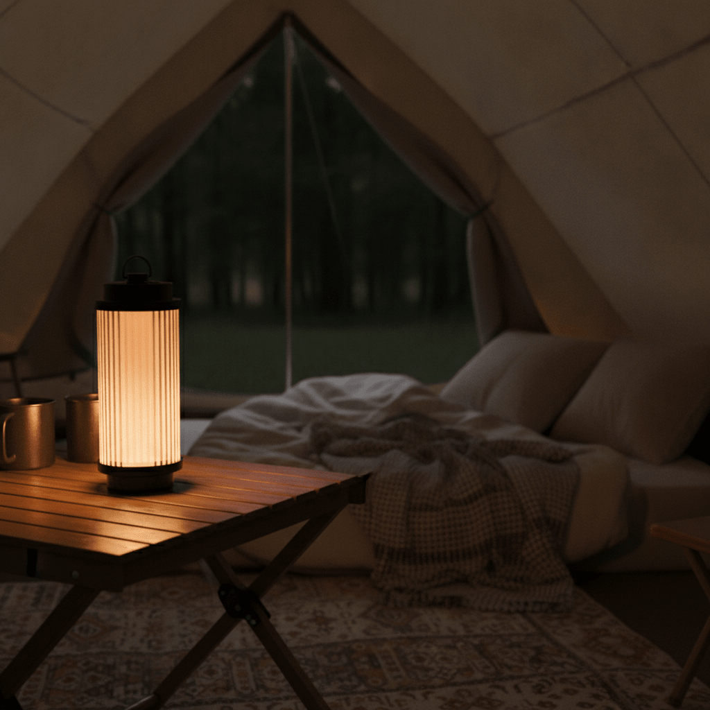 Rechargeable Camping Lantern Set - Portable LED Tent Light & Flashlight