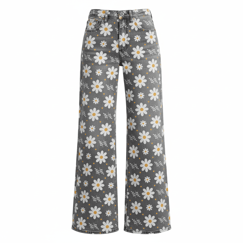 Woman's Casual Baggy Jeans | Long