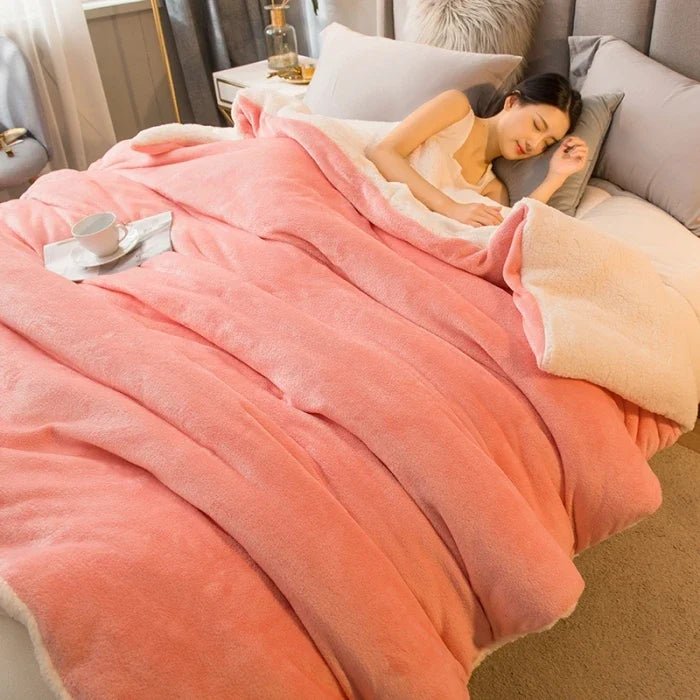 Double-Sided Flannel & Fleece Throw Blanket – Soft Warm Blanket for Bed and Couch, 12 Colors, 5 Sizes Jade Green