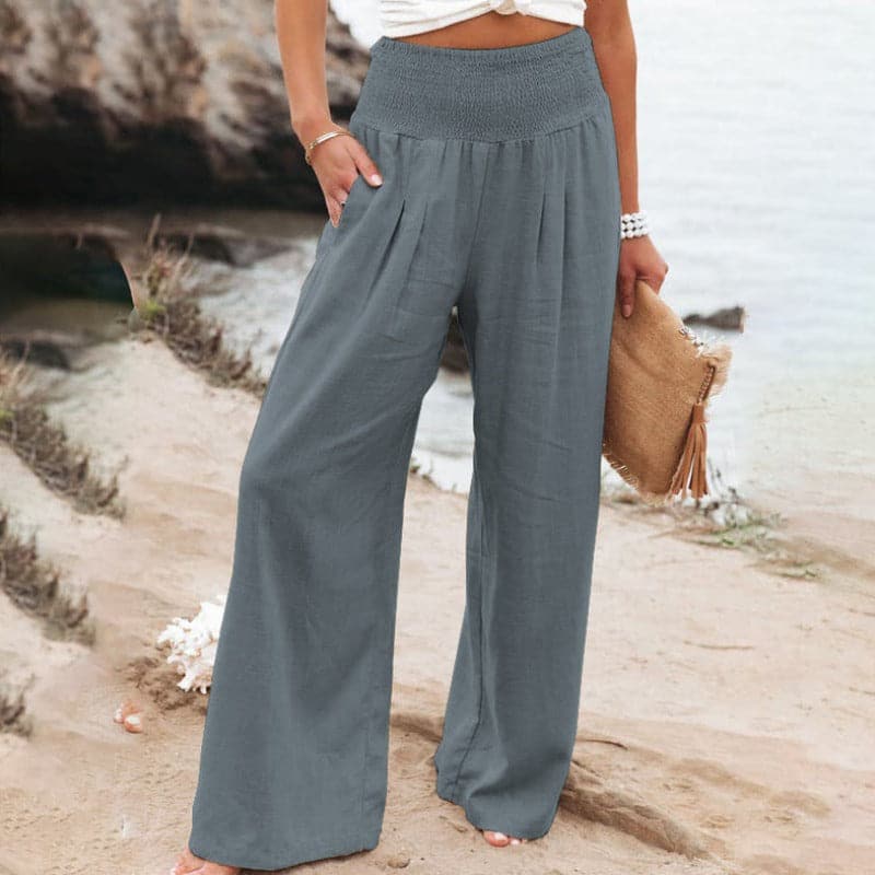 Maladive | Women's Smocked Draped Pants