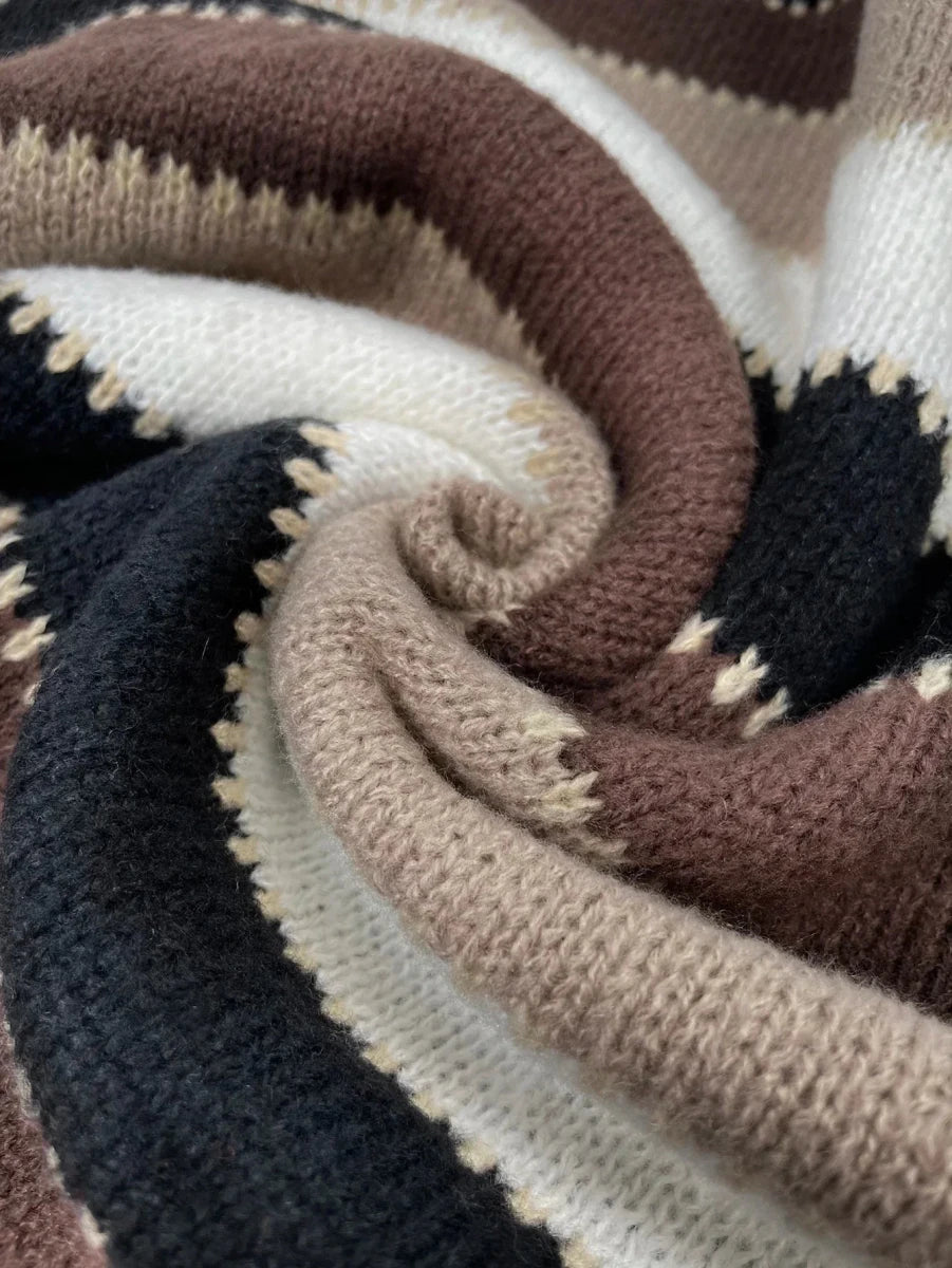 Flōre | Women’s Sweater | Striped Loose