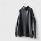 Isana | Women’s Sweater | High Ribbed Turtleneck Collar Gray