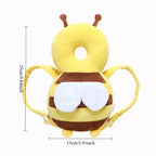 Little Bee Baby Head Protection Pillow - Breathable anti fall hat suitable for young children's head protection, Christmas gift