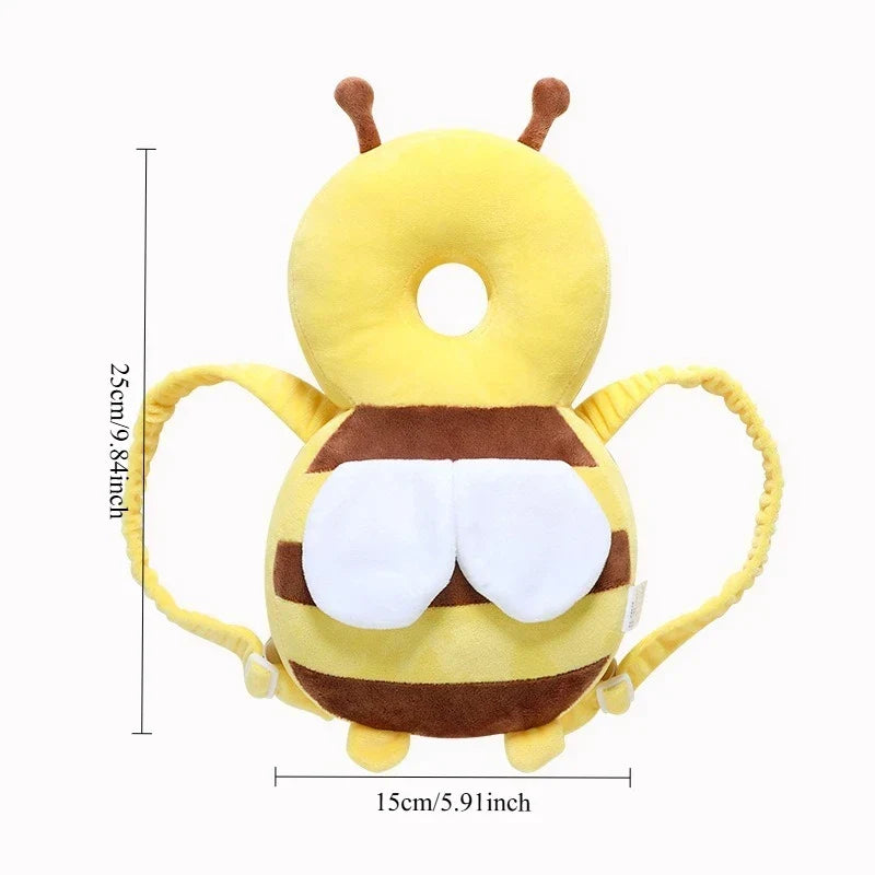 Little Bee Baby Head Protection Pillow - Breathable anti fall hat suitable for young children's head protection, Christmas gift