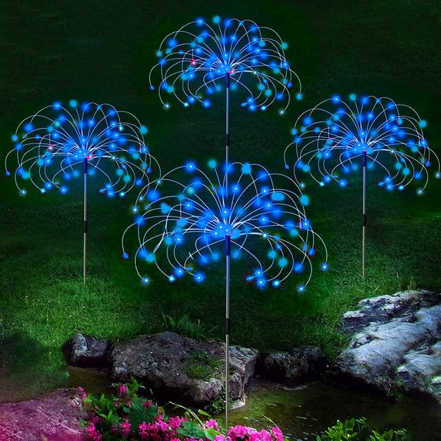 Solar LED Ambient Lighting for Garden Paths and Outdoor Decorations