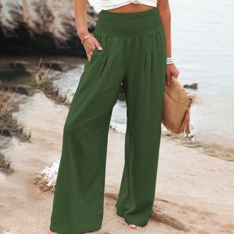 Maladive | Women's Smocked Draped Pants