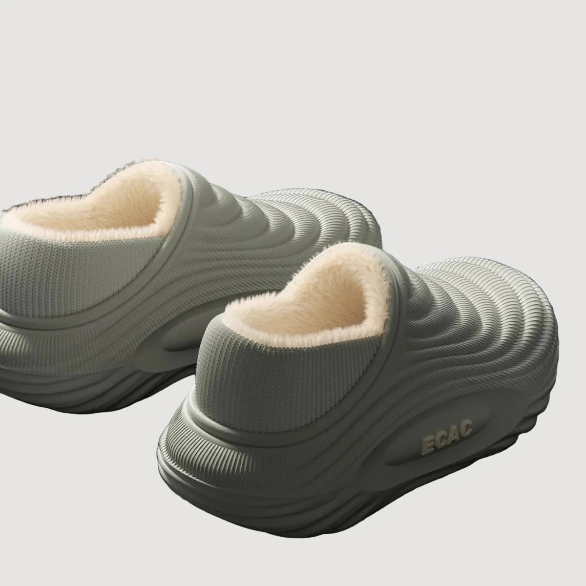Calico | Waterproof Cotton Slippers for Couples - Warm Winter House Shoes with Thick Fleece Lining & Non-Slip Waterproof Sole for Men & Women