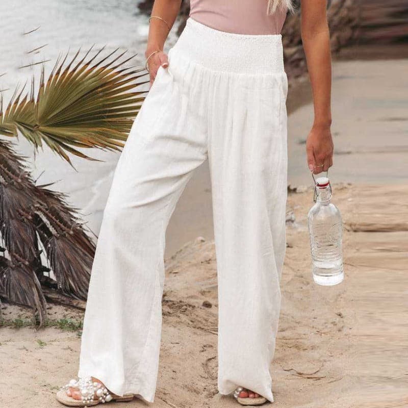 Maladive | Women's Smocked Draped Pants
