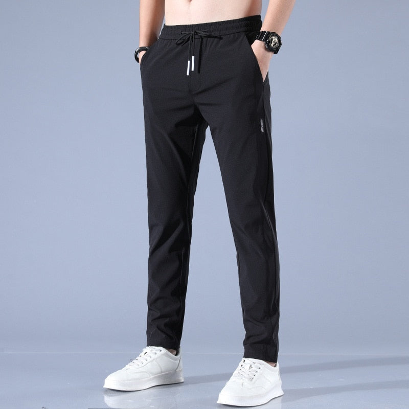 Nisyros | Quick-Drying Stretch Trousers for Men - 1+1 Free Black