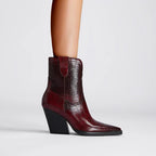 Dôre | Boots For Women | Ankle Height With Block Heel