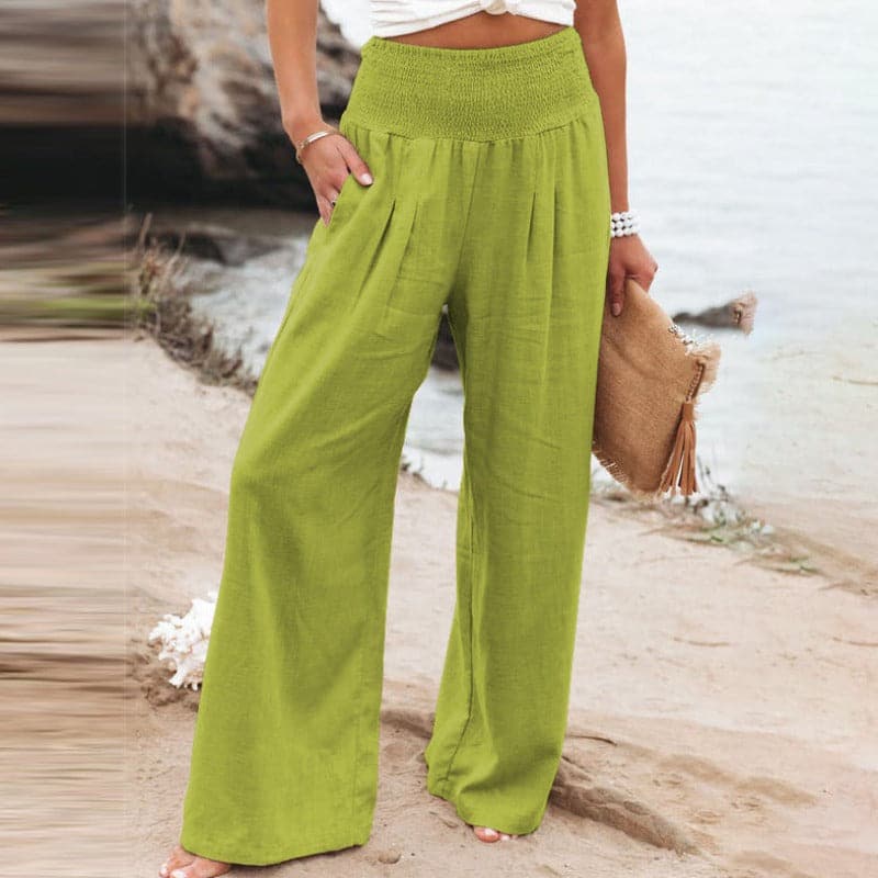 Maladive | Women's Smocked Draped Pants