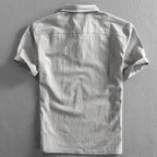 Hermosa | Men’s Linen Short Sleeve Polo Shirt