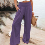 Maladive | Women's Smocked Draped Pants