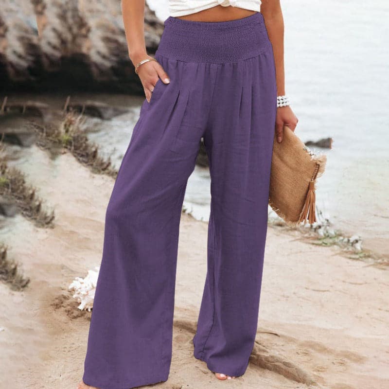 Maladive | Women's Smocked Draped Pants