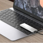 External SSD 4TB with USB-C – Portable SSD with Aluminum Housing, Fast USB 3.1 Storage, 4 Colors