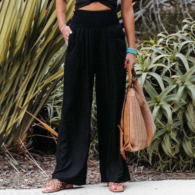 Maladive | Women's Smocked Draped Pants