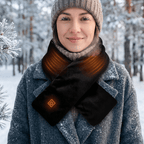 Heated Scarf – Electric Neck Warmer with Adjustable Heat, Up to 8 Hours, Machine Washable, 5 Colors – ThermaWrap