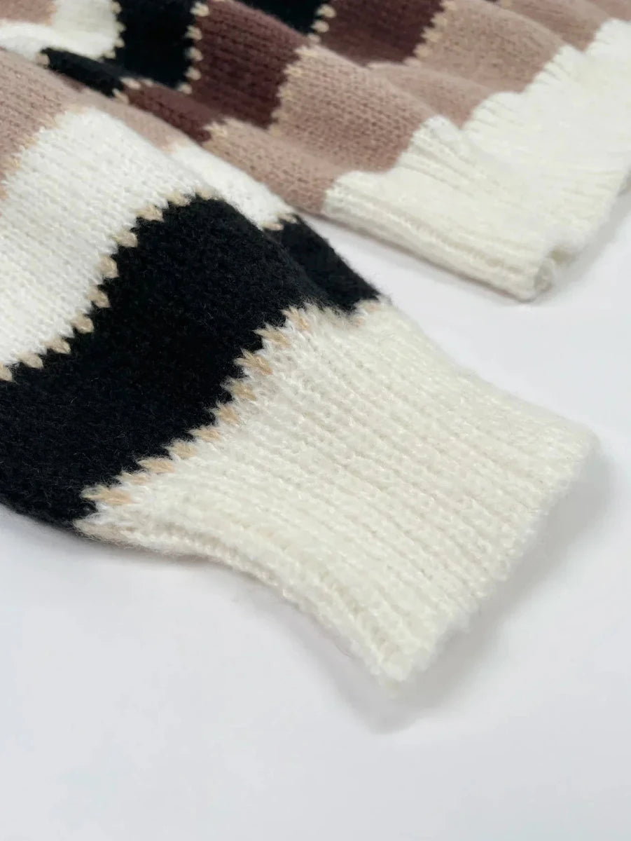 Flōre | Women’s Sweater | Striped Loose