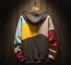 Hommes | Color Block Hoodie for Men | Ideal for Everyday Use