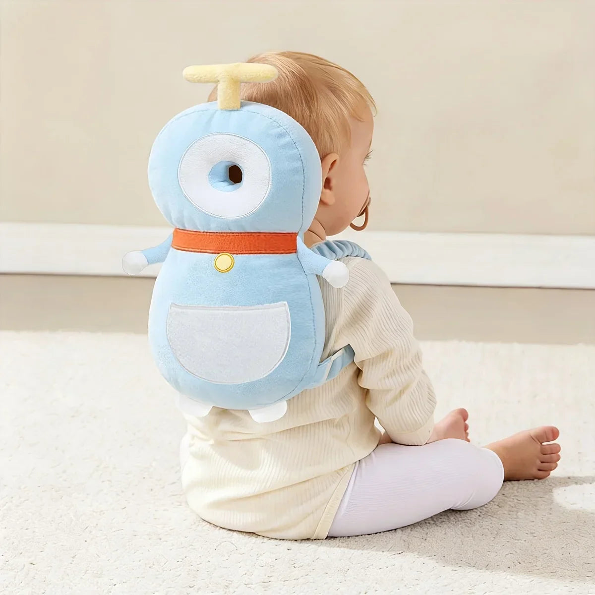 Baby Head Protector Backpack Pillow - Anti-Fall Safety Cushion for Crawling & Walking