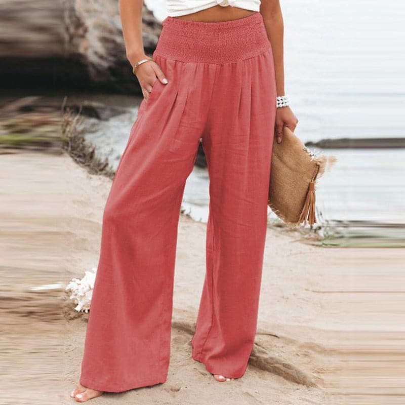 Maladive | Women's Smocked Draped Pants