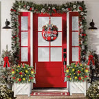 Lighted Christmas Wreath Planter Insert – 20 in Battery Operated Pre-Lit Decoration with 50 LEDs, 8 Modes & Timer