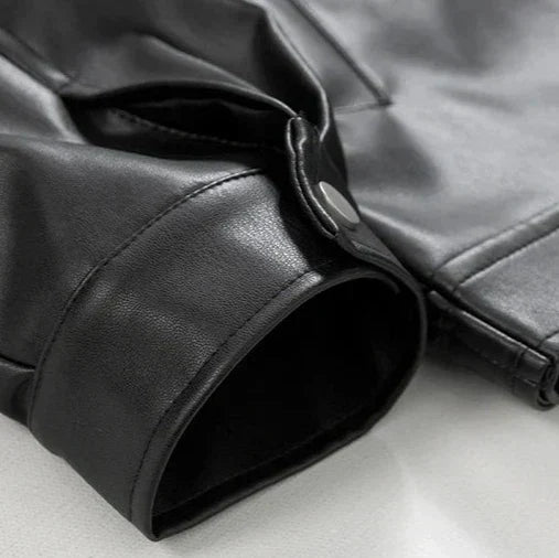 Calico | Men’s Streetwear Oversized Leather Bomber Jacket