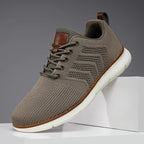 Mane | Men's Sneakers | Lace-Up Knit Beige