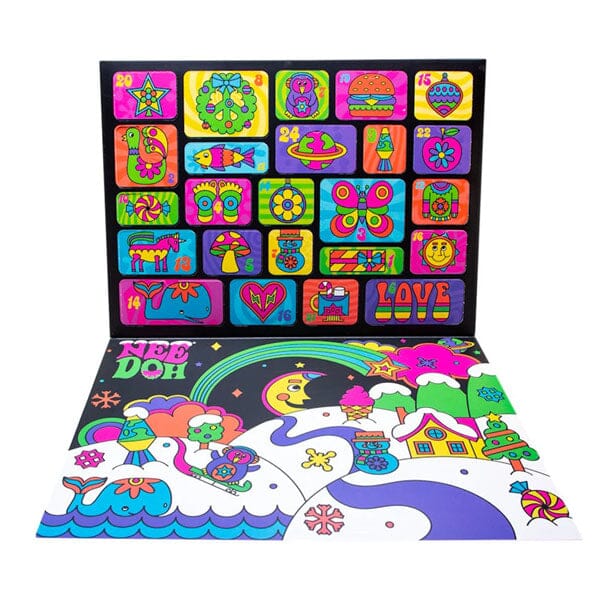 Squishy Fidget Advent Calendar for Kids – 24 Squishies, Stretch & Sensory Fidget Toys, Christmas Countdown, Ages 3+