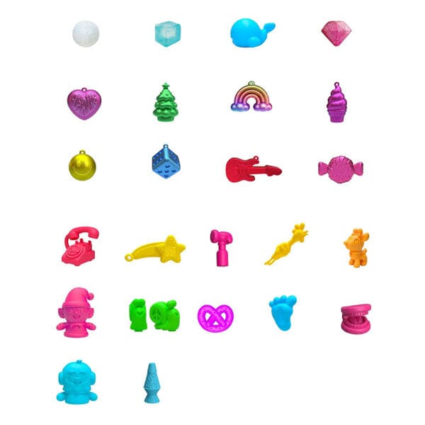 Squishy Fidget Advent Calendar for Kids – 24 Squishies, Stretch & Sensory Fidget Toys, Christmas Countdown, Ages 3+