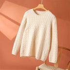 Sephira | Women’s Sweater | Textured Long Sleeve Beige