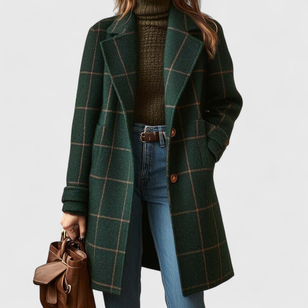 Sally – Classic Check Coat 0