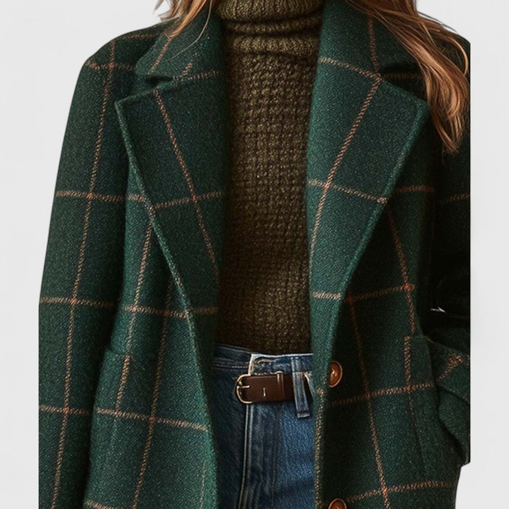 Sally – Classic Check Coat 2