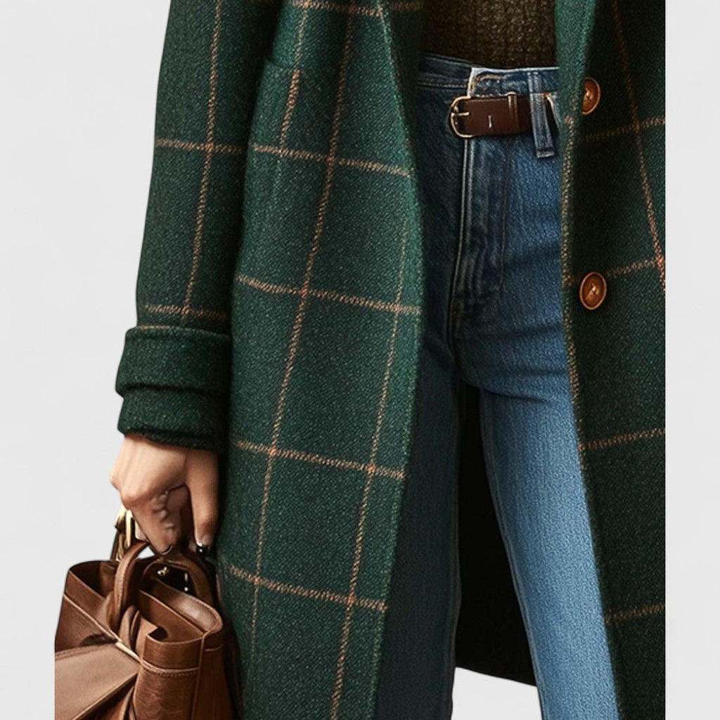 Sally – Classic Check Coat 3