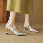 Savana | Women’s Kitten Heels – Chic Pointed-Toe Slingback & Refined All-Day Elegance 3