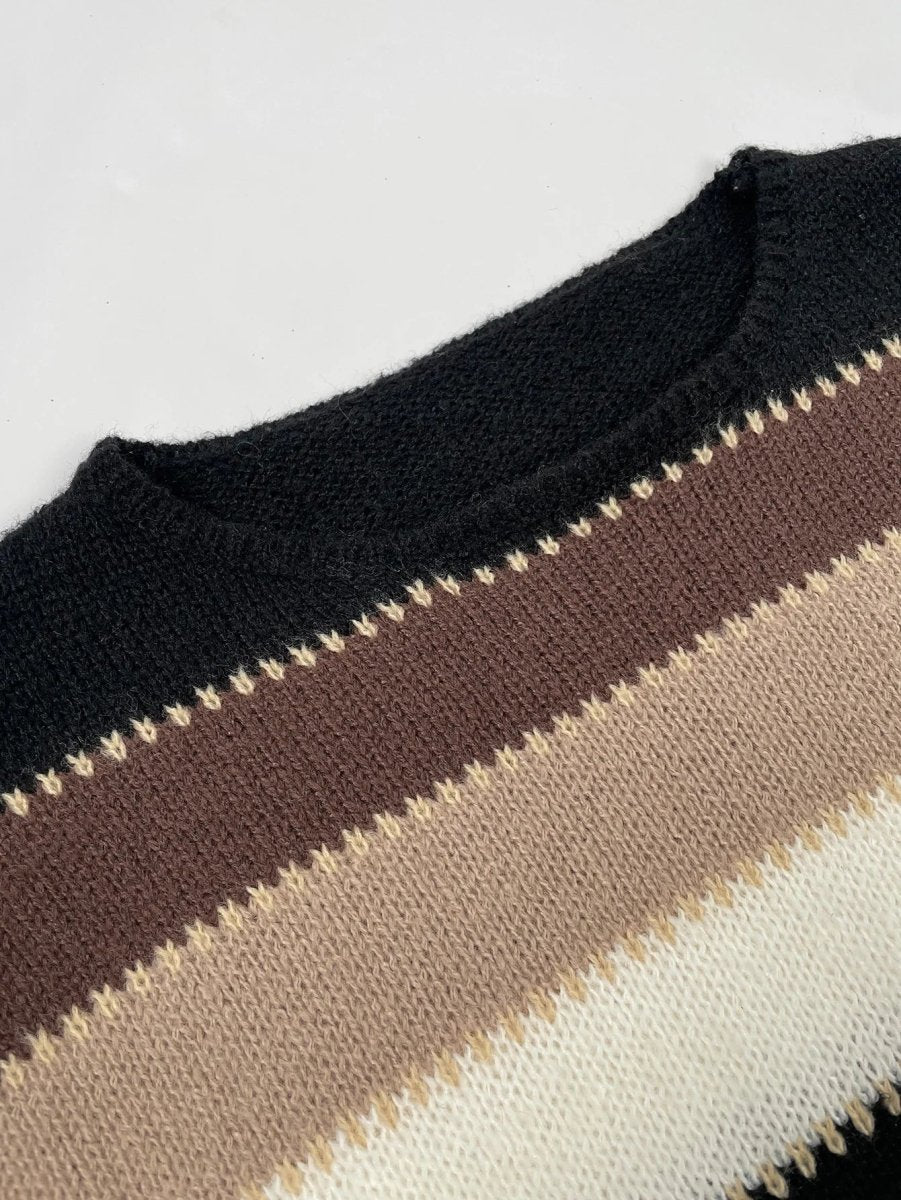 Flōre | Women’s Sweater | Striped Loose