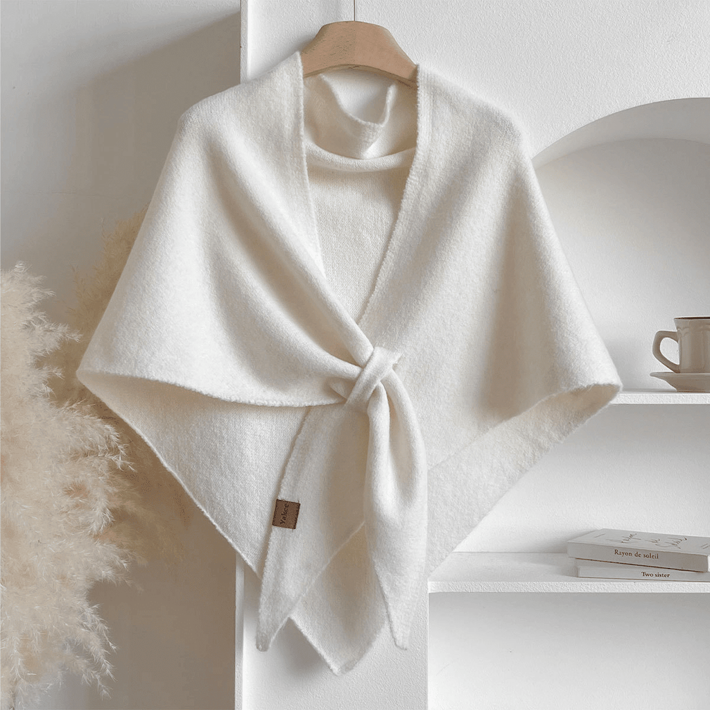 Scarf Lightweight Polyester Soft And Comfortable For Casual Everyday Use White