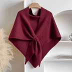 Scarf Lightweight Polyester Soft And Comfortable For Casual Everyday Use Bordeaux red