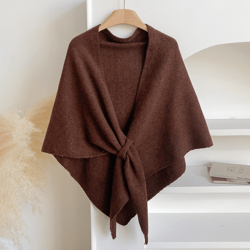 Scarf Lightweight Polyester Soft And Comfortable For Casual Everyday Use Brown