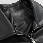 Calico | Men’s Streetwear Oversized Leather Bomber Jacket