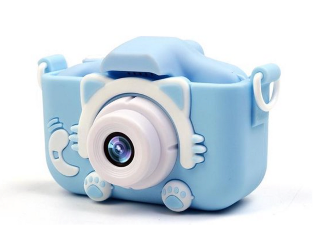 ToyCam HD – Kids Digital Camera 1080P with Photo & Video, Shockproof Case, 16GB Card Included, Pink or Blue