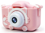 ToyCam HD – Kids Digital Camera 1080P with Photo & Video, Shockproof Case, 16GB Card Included, Pink or Blue