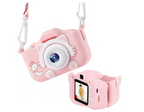ToyCam HD – Kids Digital Camera 1080P with Photo & Video, Shockproof Case, 16GB Card Included, Pink or Blue Pink (incl. 16GB memory card)