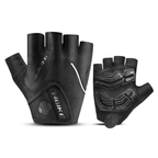 3D Gel Padded Cycling Gloves – Bike Gloves with Reinforced Palm & Reflective Details, 3 Colors, S–XXL – Ranches Black